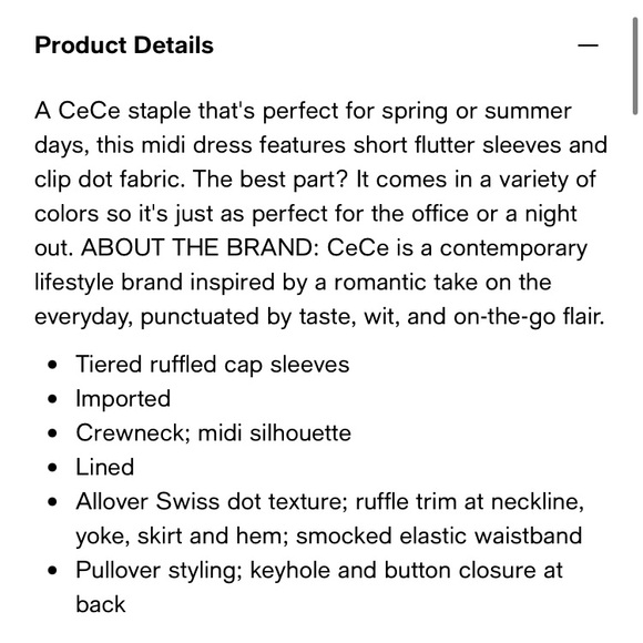 CeCe Women's Ruffled Flutter Sleeve Swiss Dot Midi Dress in Rich Carbernet - Picture 4 of 7